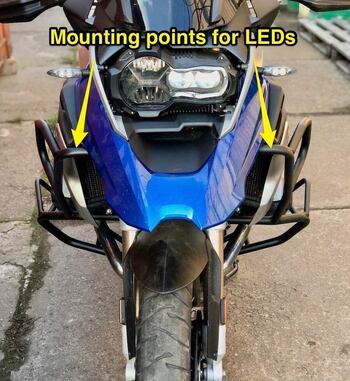 Barras de protección Pro Holan para BMW R 1200 GS LC