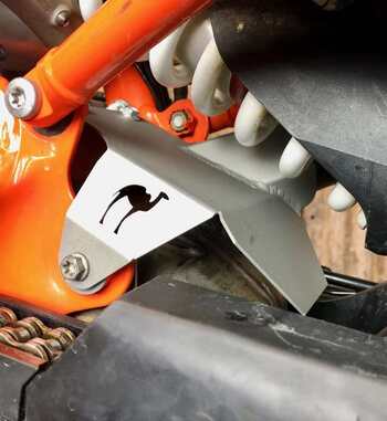 Protector de calor para el amortiguador de KTM 790 de Camel Adv