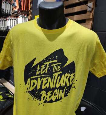 Camiseta de Algodón TwinTrail - Let The Adventure Begin!