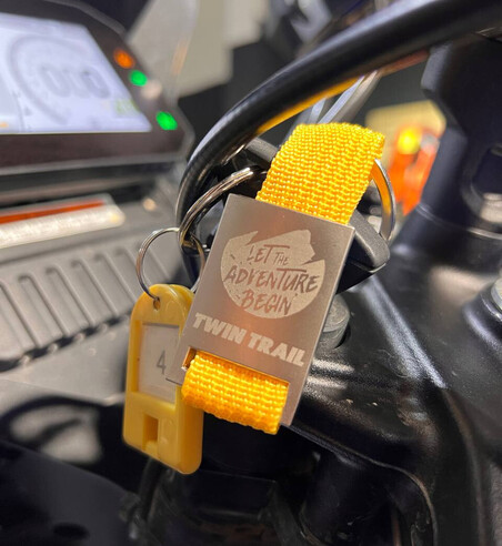 Llavero de Metal TwinTrail