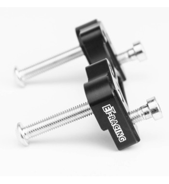 Placa soporte PHDS para soporte ET-Racing de amortiguador de dirección