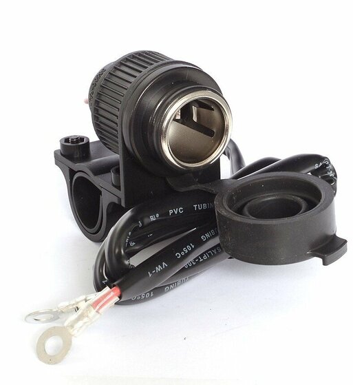 Toma de mechero estanca para moto 12v
