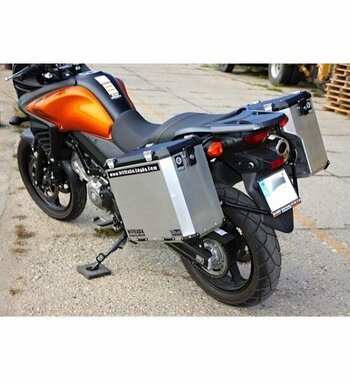 Sistema maletas aluminio Holan Nomada Pro para Honda Africa Twin RD07