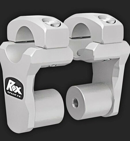 Alzas de manillar ROX de 50mm para manillar de 28mm de diametro